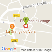 carte de la Pharmacie Lesage