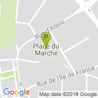 carte de la Pharmacie du Marche