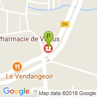 carte de la Pharmacie Vertus