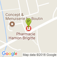 carte de la Pharmacie Hamon Paul