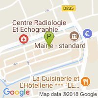 carte de la Pharmacie Centrale