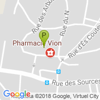 carte de la Pharmacie Vion