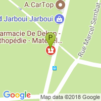 carte de la Pharmacie de Deken