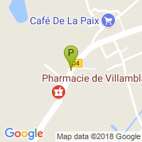 carte de la Pharmacie Cantelaube Gauchon