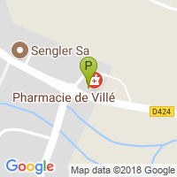 carte de la Pharmacie de Ville