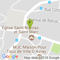 carte de la Pharmacie de l'Eglise