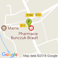 carte de la Pharmacie Bunczuk