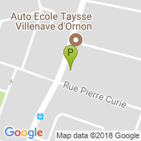 carte de la Pharmacie Espace d'Ornon