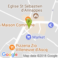 carte de la Pharmacie d'Annapes