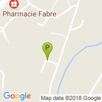 carte de la Pharmacie Fabre