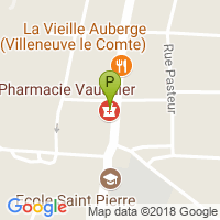 carte de la Pharmacie Vauchier