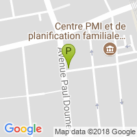 carte de la Pharmacie de la Gare