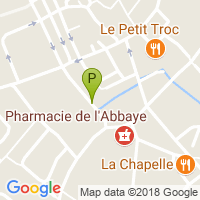 carte de la Pharmacie de l'Abbaye