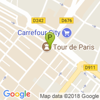 carte de la Pharmacie de la Tour de Paris