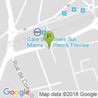 carte de la Pharmacie Nouvelle de la Gare