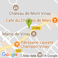 carte de la Pharmacie Berard Mingat