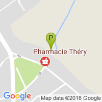 carte de la Pharmacie Thery