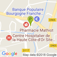 carte de la Pharmacie Mathiot