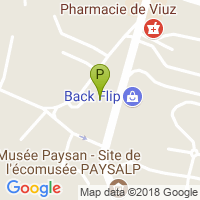 carte de la Pharmacie de Viuz