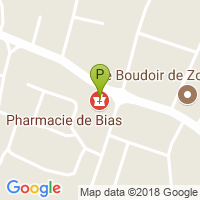 carte de la Pharmacie Bastide