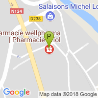 carte de la Pharmacie Briol