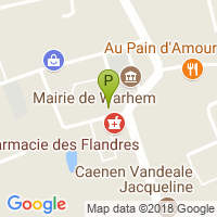 carte de la Pharmacie des Flandres