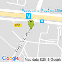 carte de la Pharmacie du Pave de Lille