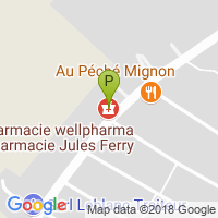 carte de la Pharmacie Jules Ferry