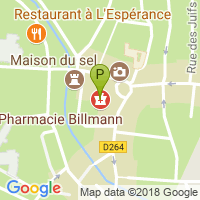 carte de la Pharmacie Billmann