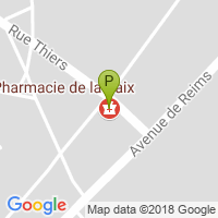 carte de la Pharmacie de la Paix