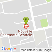 carte de la Pharmacie Nouvelle Centrale
