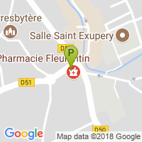 carte de la Pharmacie Fleurentin