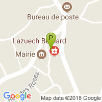 carte de la Pharmacie Lazuech