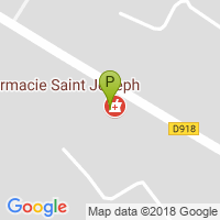 carte de la Pharmacie Saint Joseph