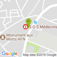 carte de la Pharmacie Secher