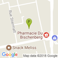 carte de la Pharmacie du Bischenberg