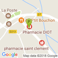 carte de la Pharmacie Diot
