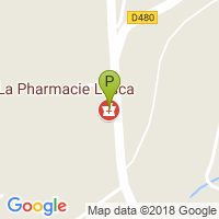 carte de la Pharmacie Lesca Annie