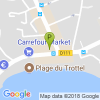 carte de la Pharmacie Albert 1er