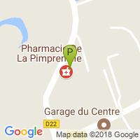 carte de la Pharmacie de la Pimprenelle