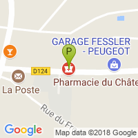 carte de la Pharmacie du Chateau