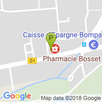 carte de la Pharmacie Bosset