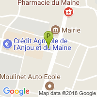 carte de la Pharmacie du Maine