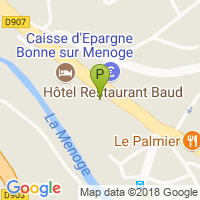 carte de la Pharmacie de Bonne