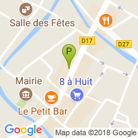 carte de la Pharmacie Tiburce