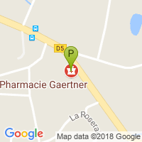 carte de la Pharmacie Gaertner