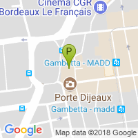 carte de la Pharmacie Gambetta