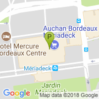 carte de la Pharmacie Meriadeck