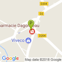 carte de la Pharmacie Dagonneau