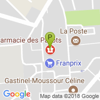 carte de la Pharmacie des Pavots